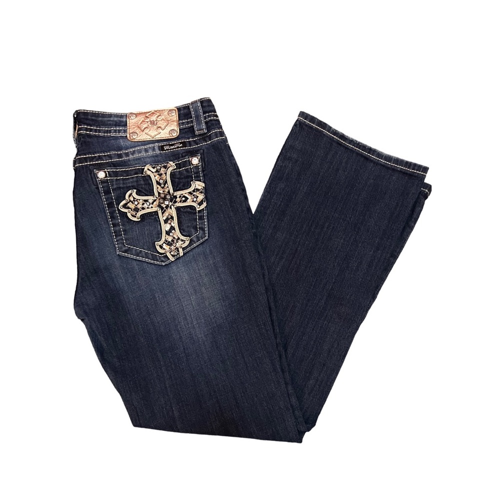 Y2K cross Miss Me jeans